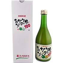 Amazon.co.jp: 沖縄特産販売 青切りシークワーサー100 500ml ×4本